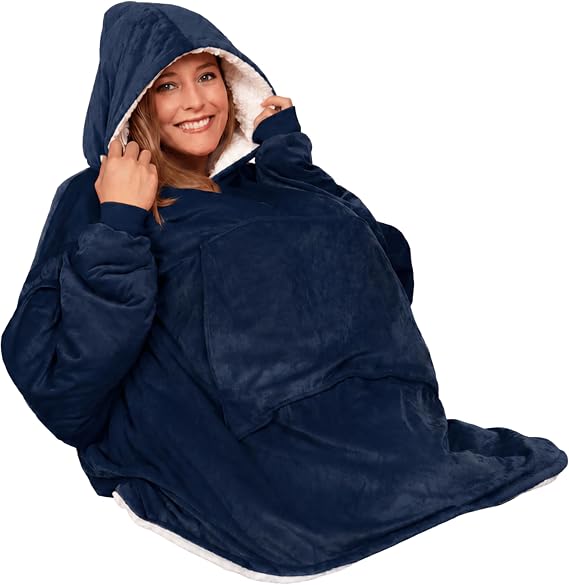 THE COMFY Original | Shark Tank | Patented | Sherpa Wearable Blanket Hoodie