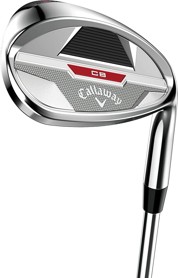 Callaway 2023 Callaway CB Chrome Approach Wedge, Left Handed, 52-12 (Bounce), Steel, Wedge Flex, Standard