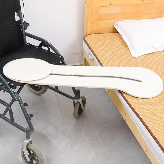 Transfer Board for Wheelchair User, Slide Board, Sliding Board to Wheelchair Transfer, Sliding Disk for Patient from Wheelchair to Bed, Toilet, Car [Energy Class A]