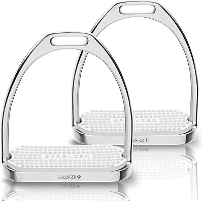 Herm Sprenger Fillis Stirrup Irons - White 4 14