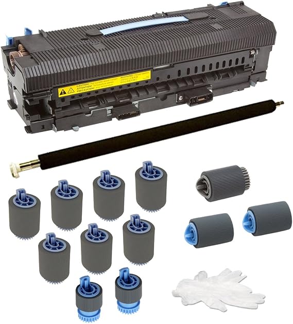 C9152A-AP Deluxe Maintenance Kit for Laser Printer 9000/9040 / 9050 / M9040 (110V) Includes RG5-5750 Fuser, Transfer Roller & Tray 1-4 Rollers