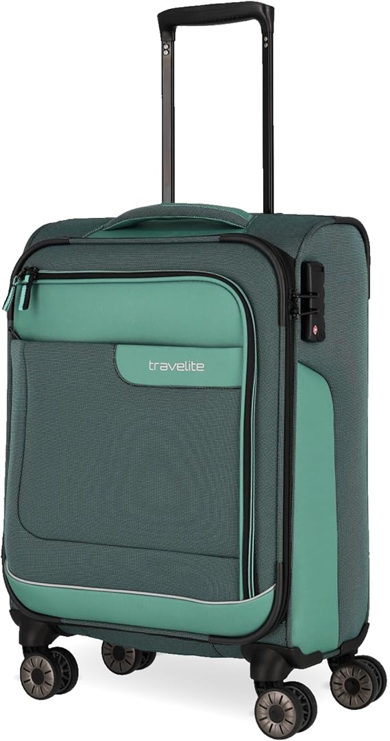 Travelite Hand Luggage Suitcase VIIA Size S 55 x 38 x 20 cm 2.4 kg Lightweight