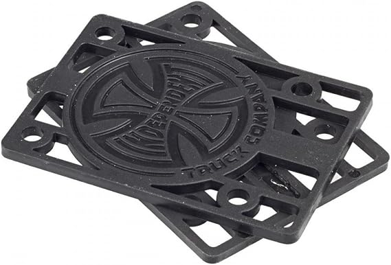 Independent Risers Black 1/4"