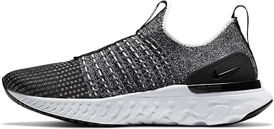 Nike React Phantom Run Flyknit 2 Womens Casual Running Shoe Cj0280-002 Size 9.5 BlackWhite