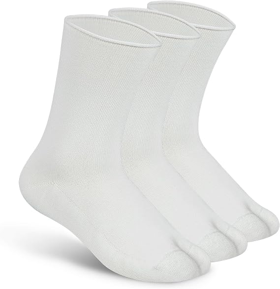 Orthofeet Bunion Relief Socks Non-Binding Non-Constrictive Socks 3 Pack