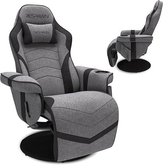 RESPAWN 900 Gaming Recliner Chair with Footrest, Cup Holder and Swivel