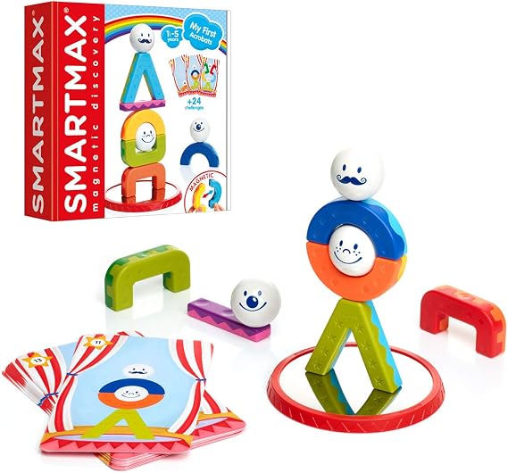 SmartMax My First Acrobats Magnetic Building Set STEM Learning Toy Ages 1.5-5