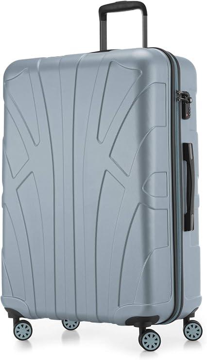 Suitline Hand Luggage Hard Shell Suitcase Trolley Suitcase Travel Suitcase pool blue