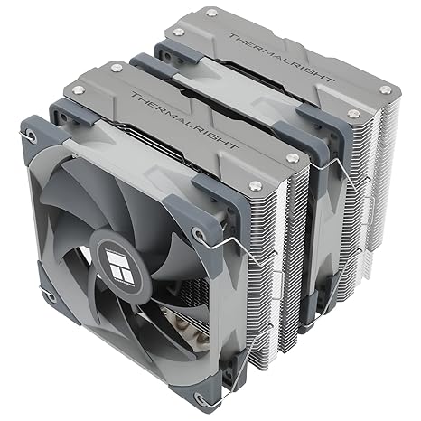 Thermalright Peerless Assassin 120 CPU Air Cooler, 6 Heat Pipes, Dual 120mm TL-C12 Fans, Aluminium Cover, AGHP Heatsink Technology, for AMD AM4/AM5/Intel LGA 1700/1150/1151/1155/1156/1200