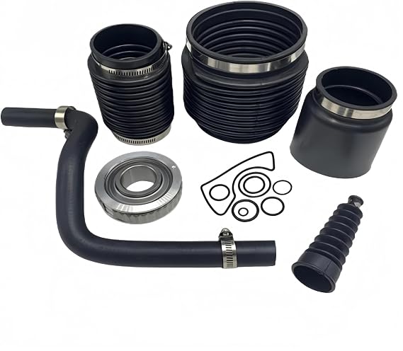 803100T1 Transom Seal Bellows Kit for MerCruiser Bravo 1 2 3 with Gimbal Bearing, Exhaust Bellow, U-Joint Bellow, Shift Bellow Replace 30-803100T1 8M0095485 Sierra 18-8212