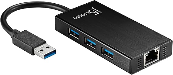 j5create USB 3.0 Multi-Adapter Hub- 3X USB 3.0 SuperSpeed Ports