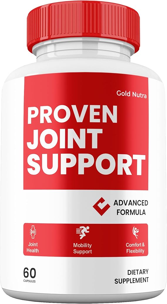 Proven Joint Support Capsules, Premium All Natural Ingredients, Maximum Strength Pills Joint Support Official Supplement Vitamins (1 Pack)