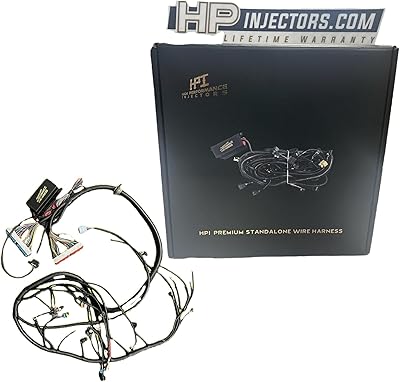 HPI 97-06 LS1 STANDALONE Wire Harness 4.8 5.3 6.0 VORTEC w60A Relay Drive by Cable REDBlue PCM & EV1 Fuel Injector CONNECTORS for Harness Swap 4L80E Drive by Cable