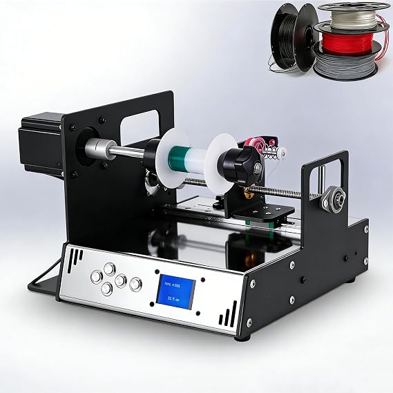 Automatic Coil Winding Machine,Cnc Automatic Wire Winder,With 0.01mm Precision,120-900 Rpm Adjustable Speed,2.3nm Torque,For Transformer/Choke/Tube Amp Coils