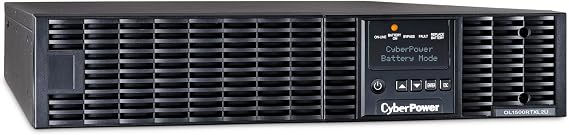 CyberPower OL1500RTXL2UN Smart App Online UPS Battery Backup and Surge Protector, 1500VA/1350W, 8 Outlets, 2U Rack/Tower, Pre-Installed RMCARD205, EBM Option, UL Certified