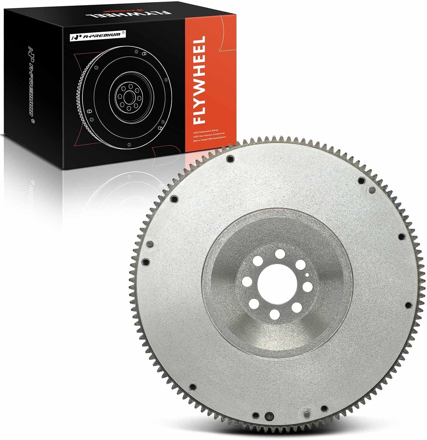 A-Premium Clutch Flywheel Compatible with Nissan 350Z 2003-2006 & Infiniti G35 2003-2007, 3.5L, 8 Bolt Holes, 144 Teeth