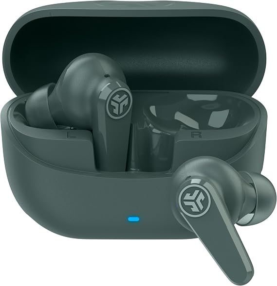 JLab, Go Pods ANC, True Wireless Earbuds, Active Noise Cancelling, Bluetooth, Sage