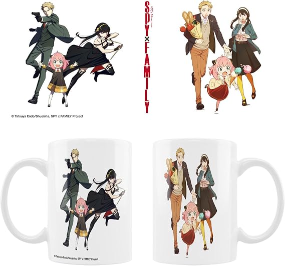 Crunchyroll - Spy x Family Shopping & Killing Mug 320 ml Original & Licensed