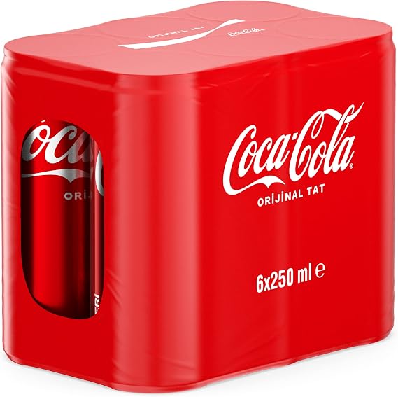 Coca-Cola Orijinal Tat Kutu 6x250 ml