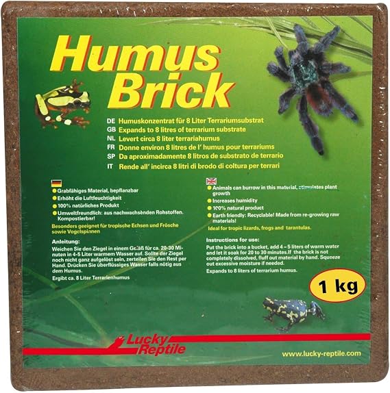 Lucky Reptile HB-M Humus Brick 1 Kg