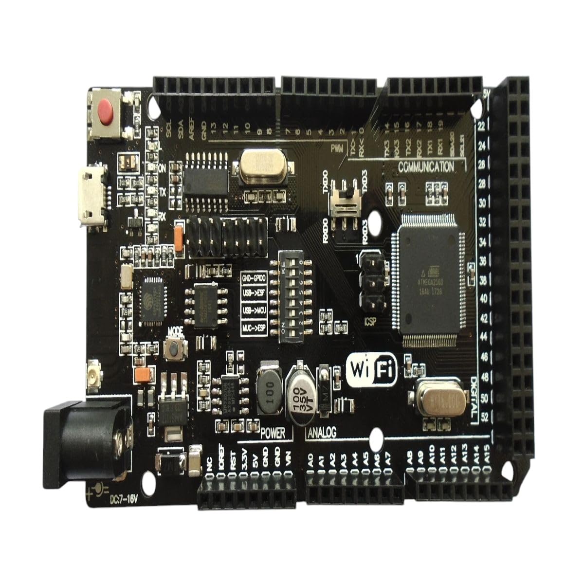 WiFi R3 ATMEGA2560 ESP8266 32MB Memory USB-TTL CH340G Delivery Line New for Arrival 2025 High for Quality