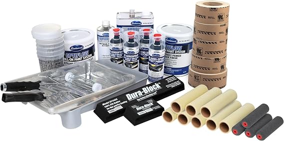 Eastwood Ultimate OptiFlow Epoxy and Urethane Primer Kit Automotive Roll-On Paint Black