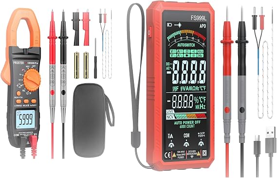 Clamp Meter 6000 Count - Smart Multimeter 6000 Count