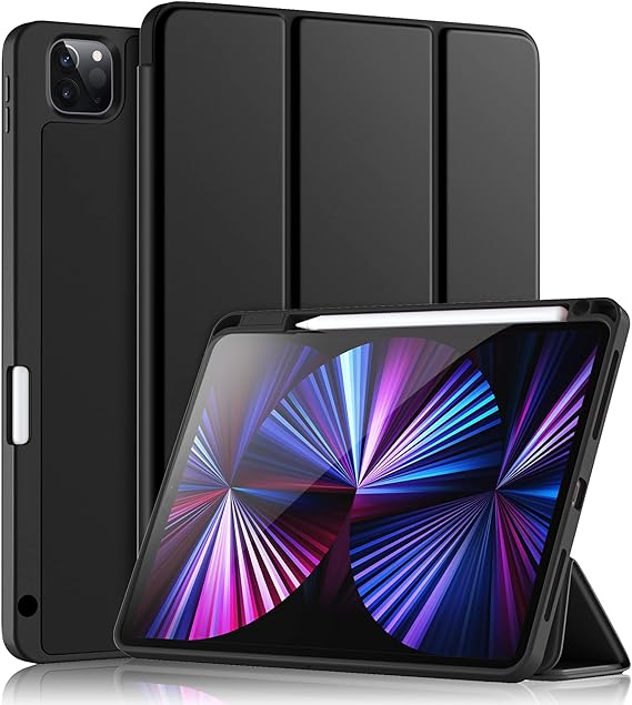 Wenlaty for iPad Pro 11 Inch Case 4th/3rd/2nd Generation with Pencil Holder