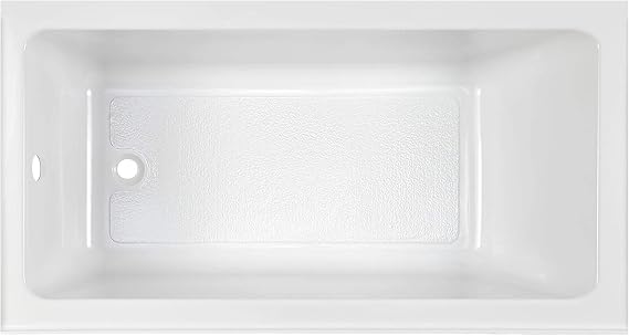 American Standard 2573202.020 Studio 60x30-Inch Bathtub - Above Floor Rough-in with Built-in Apron - Left Drain, White