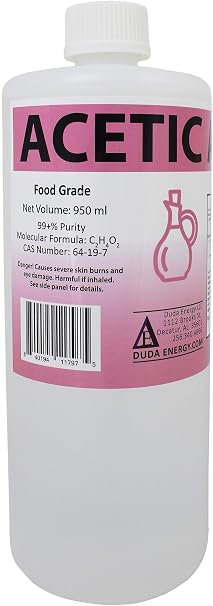950ml Bottle Food Grade Glacial Acetic Acid Concentrated Vinegar