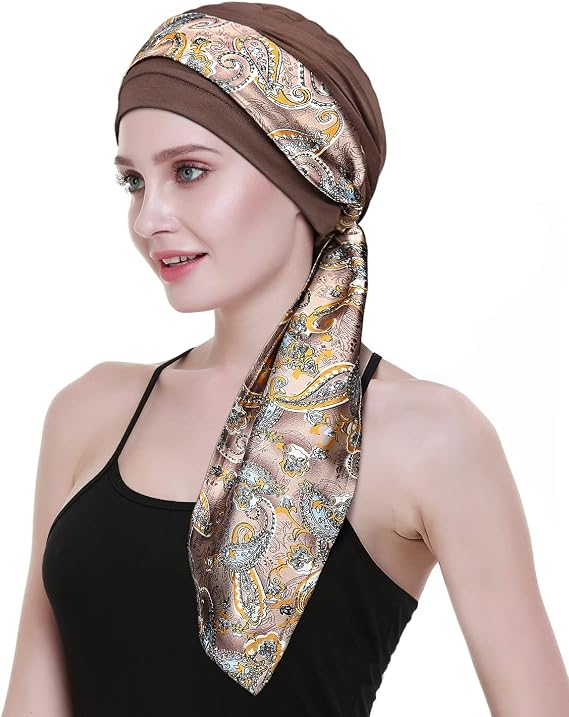 Chemo Headwear for Cancer Women Patients Headwrap Scarf Hats