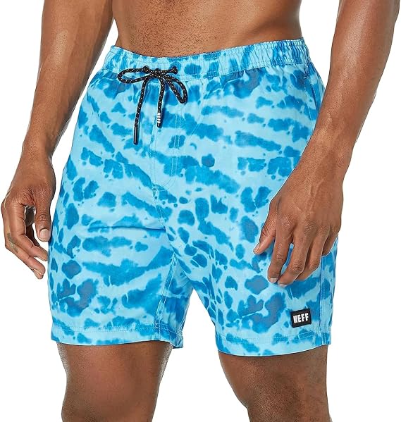 Neff Mens Slauson Hot Tub Shorts