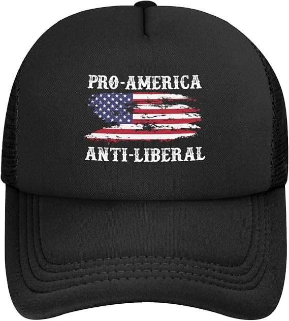 Pro American Anti Liberal Hat Trucker Hats Baseball Cap