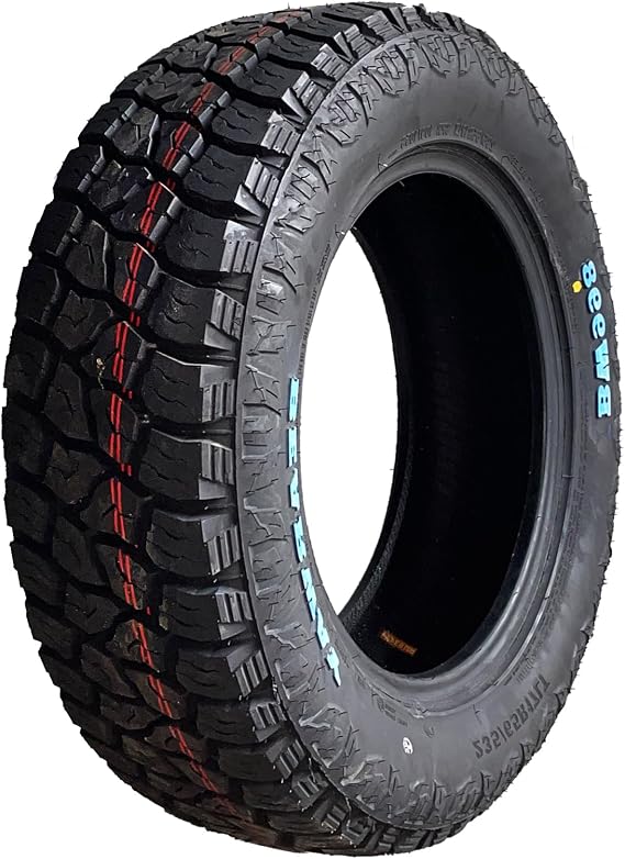 All-Terrain Mud Light Truck Tire 235/65R17LT 109/105S Load Range D 8-Ply Radial for Light Truck Pickup SUV Off-Road Performance
