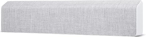 Vifa Stockholm 2.0 Bluetooth Soundbar, Nordic Design, Highend Audiophile Speaker, High Performance Wireless Speaker with Smart APP Multi-Room System, Pebble Grey