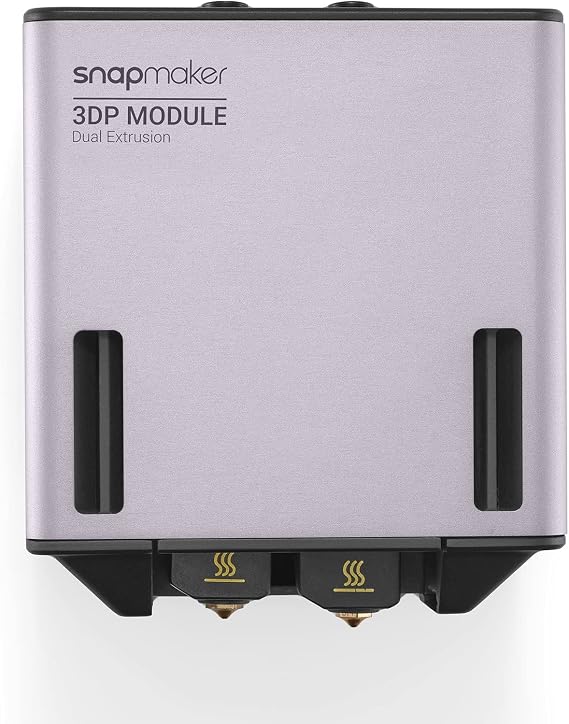 Snapmaker 2.0 Dual Extrusion 3D Printing Module for Dual Material Printing & Dual Color Printing and Breakaway&Dissolvable Support Printing,Compatible with A350T/A350/F350/A250T/A250/F250 3D Printer