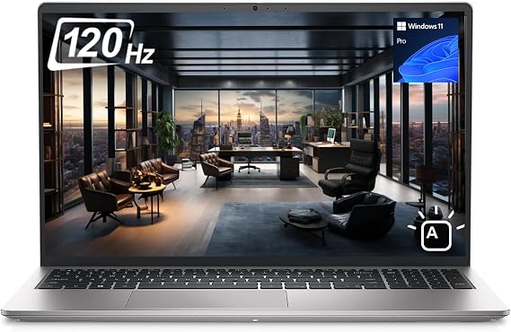 DELL Vostro 3000 Series 3530 Business Laptop, 15.6 FHD 120 Hz Display, Intel i5-1355U Processor, 64GB RAM, 2TB SSD, Numeric Keypad + Backlit KB, Webcam, Fingerprint Reader, Windows 11 Pro, Gray