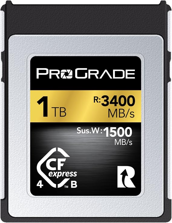 ProGrade Digital 1TB CFexpress 4.0 Tip B Memory Card (Gold)