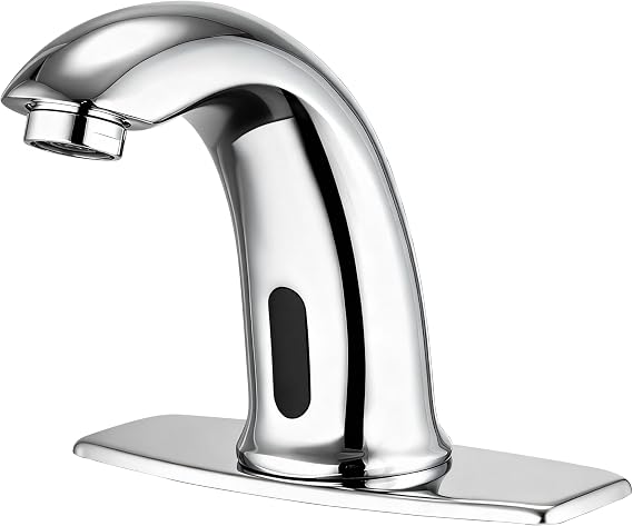 Touchless Bathroom Sink Faucet Automatic Motion Sensor Hands Free Faucet