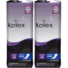 Kotex Overnight Maxi Pads