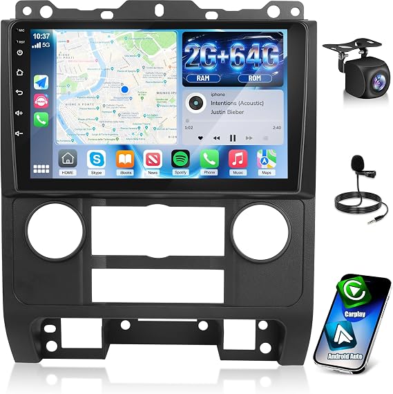 2+64 Volxcereo Car Radio for Ford Escape Kuga Mazda Tribute 2007-2012