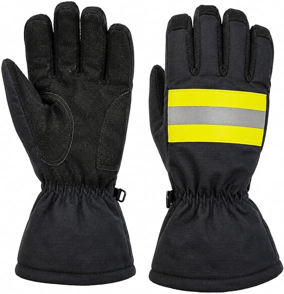 Firefighter Gloves Heat Flame Resistance Fire Gloves