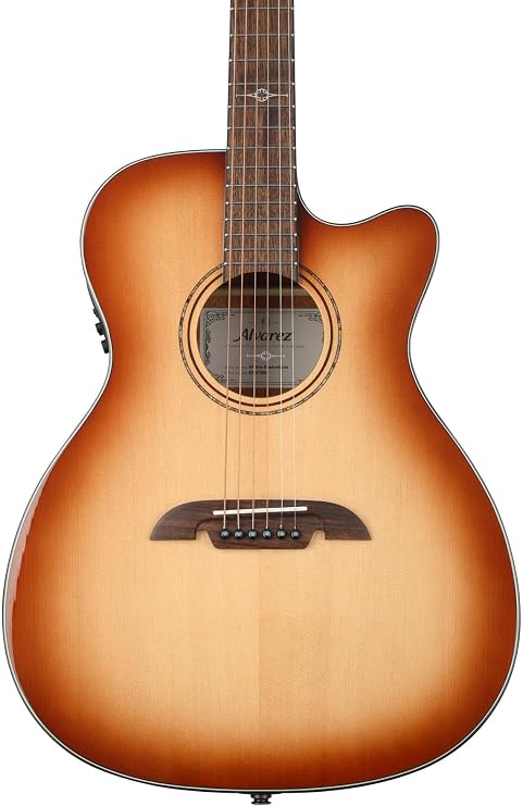 Alvarez AF60ce Shadowburst Acoustic-electric Guitar - Shadowburst