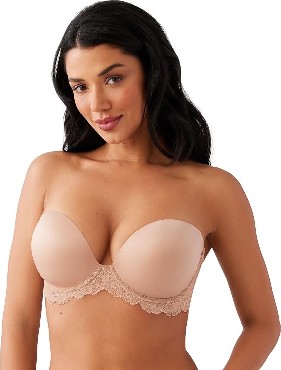 Wacoal Women's Self-Assured Push-Up Strapless Bra, 854390