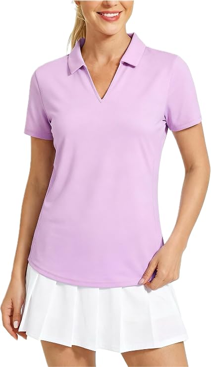 Women's Polo Shirts Short Sleeve Quick Dry UPF 50+ Sun Protection
