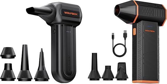 WOLFBOX MF50 Compressed Air Duster & WOLFBOX MF60 Compressed Air Duster