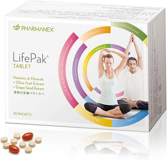 Newskin | Life Pack Tablet, 2.0 oz 58.2 g | 30 Pack 15 Day Supply | Formulated with Vitamins, Minerals and Botanical Ingredients | For Those Who Want to Balance Nutrition | Tablet Type