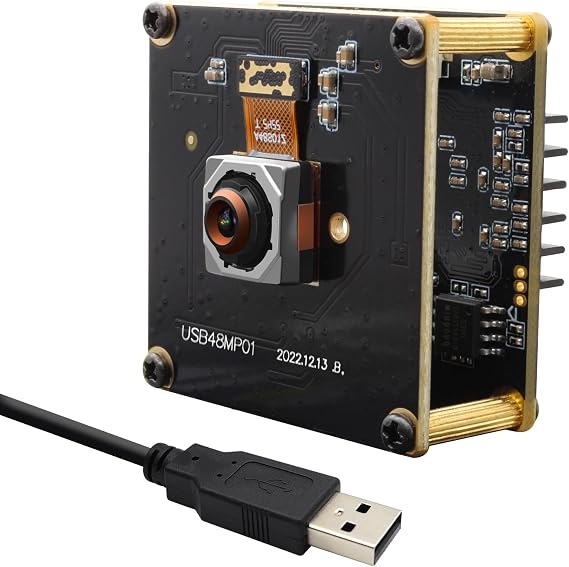 48MP Autofocus USB Camera Module, Mini USB2.0 Industrial Webcam