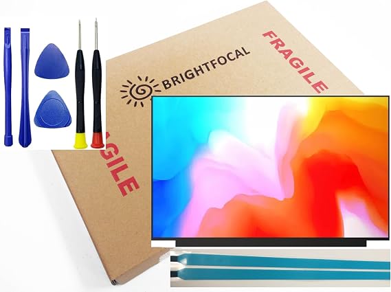 New Screen Replacement for Lenovo ThinkPad X1 Extreme 1st 2nd 3rd Gen Non-Touch 30pin 15.6 FHD Full-HD IPS 1920 x 1080 1080p Slim Matte LCD LED Display with Tape and Tool