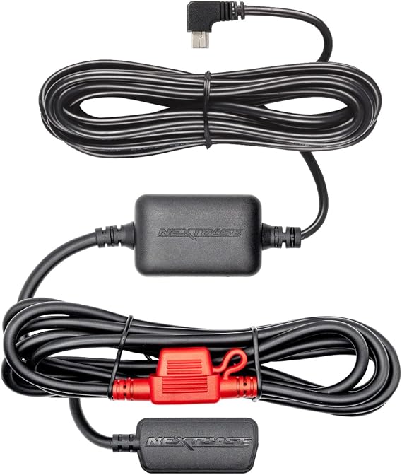 Nextbase Series 2 OBD Power Cable for Dash Camera - Plug & Play Dash Cam Power Cord, OBD USB Cable Compatible w/All Dash Cams (Except iQ) w/LED Indicator, 196 Long